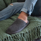 Minfot Lampaannahkatossut Slip on Orust pohjalla Harmaa