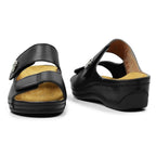 Minfot Sandaler Stretch Petunia Svart