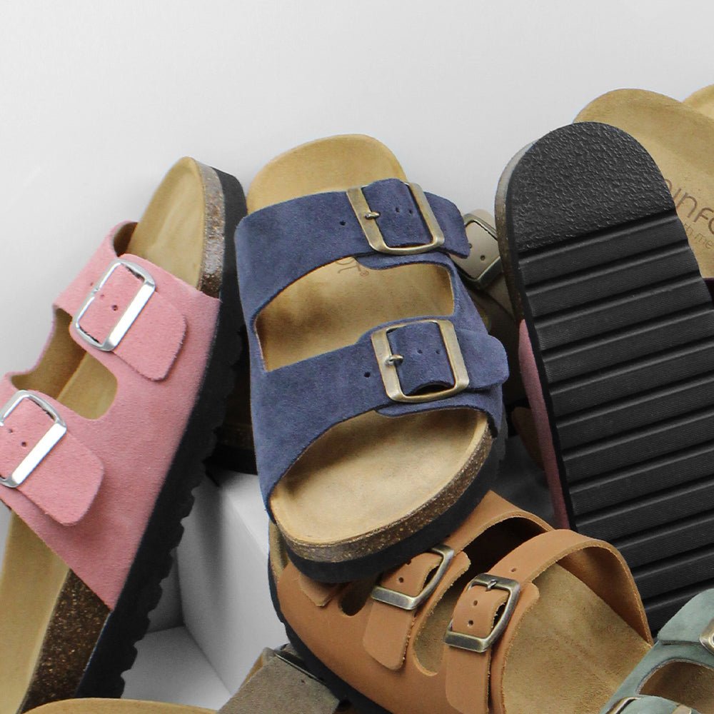 Minfot Moa Sandaler Dam Bio Mocka Navy
