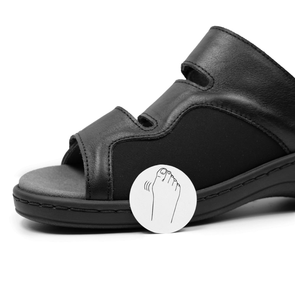 Minfot Sandaalit Hallux Valgus Dahlia Musta