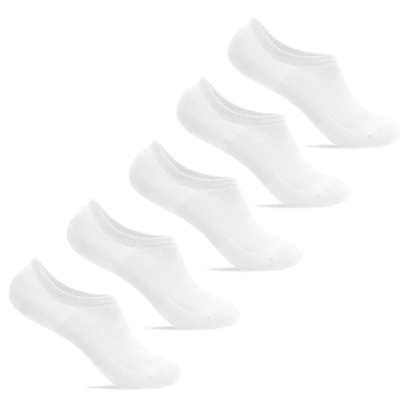 Minfot Ankelstrumpor Bambu Vit 5-pack