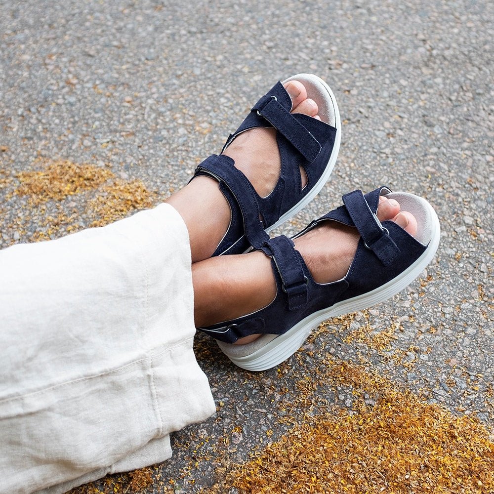 Minfot Sunny Sandaler Dam Navy