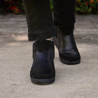 Minfot Hilma Boots med Dragkedja TEX-membran Svart