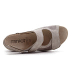 Minfot Sandaali Komfort Bea kantahihna Stretch Mokka Beige