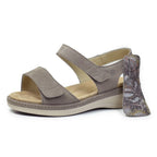 Suave Sandaler Dam Extra Bred Mocka Beige Tenn