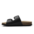 Minfot Softstep Sandaler Dam Biosandal 2-remmar Svart