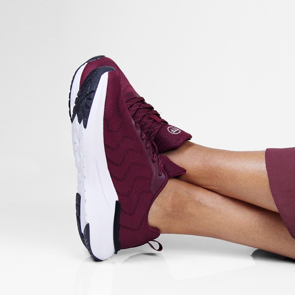 Minfot Sneaker Move Dam Mesh Bordeaux