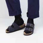 Minfot Moa Sandaler Dam Bio Mocka Navy