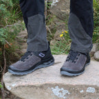 Minfot Granit Low Kengät Unisex Vettä Hylkivä TEX Mokka Harmaa