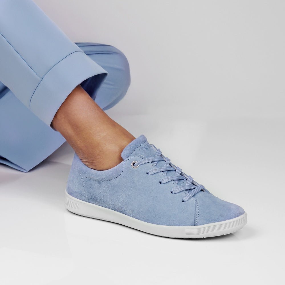 Minfot Aveny Sneaker Dam Mocka Ljusblå