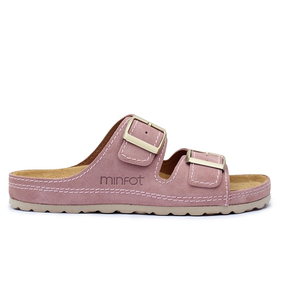 Minfot Sandaler Voss Mocka Rosa