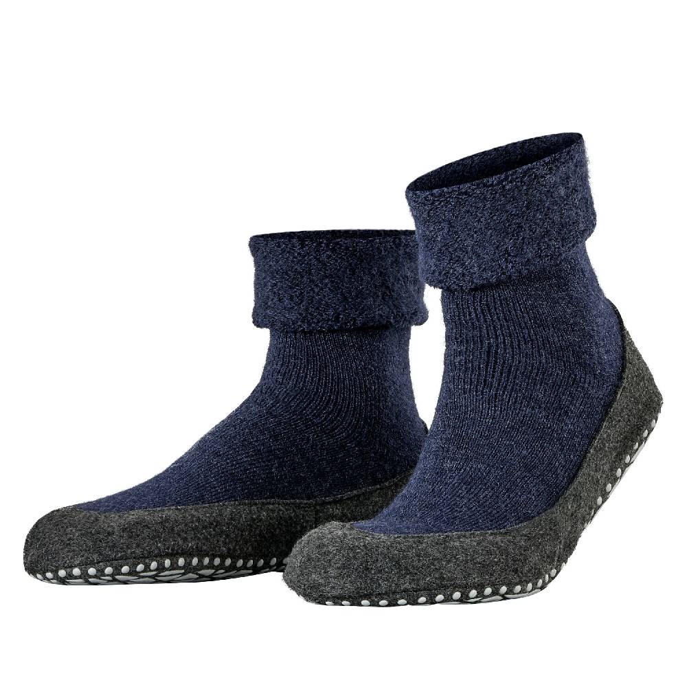 Falke Cosyshoe Slippers Herr Ull Mörkblå