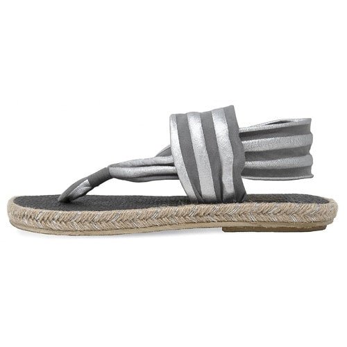Nalho Ganika Sandal Metallic W Grey Silver
