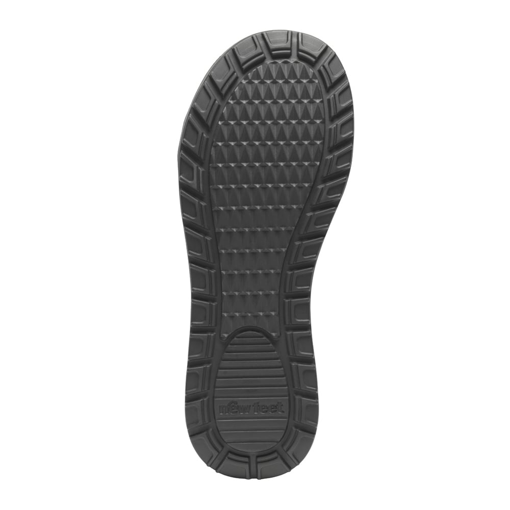 New Feet Hanne Extra Breda Skor Ballerina Stretch Dam Svart