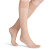 Falke Pure Matt Knästrumpor Dam Nylon 20 den Beige 1-pack