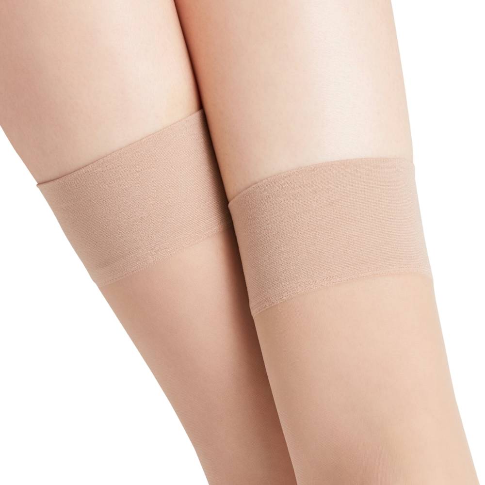 Falke Pure Matt Ankelstrumpor Dam Nylon 20 den Beige 1-pack