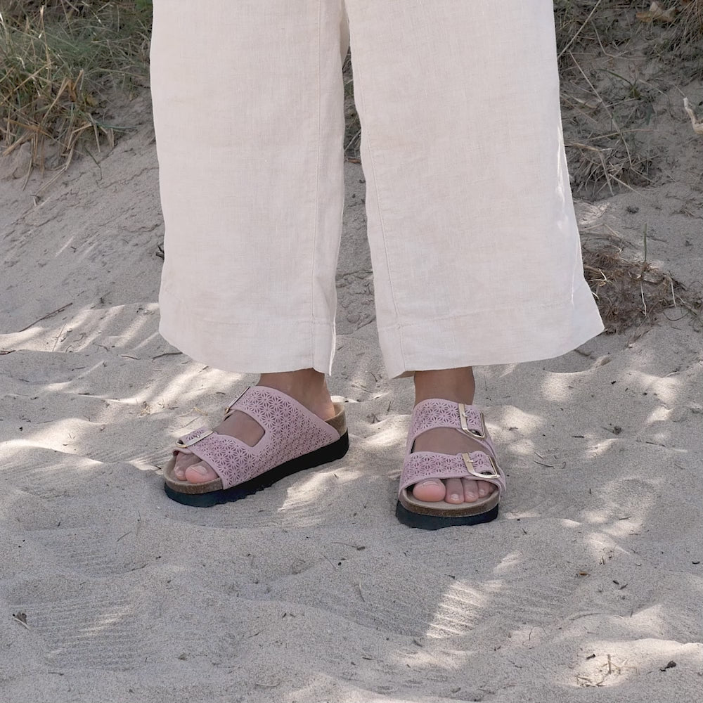 Minfot Daisy Sandaler Dam Mocka Rosa