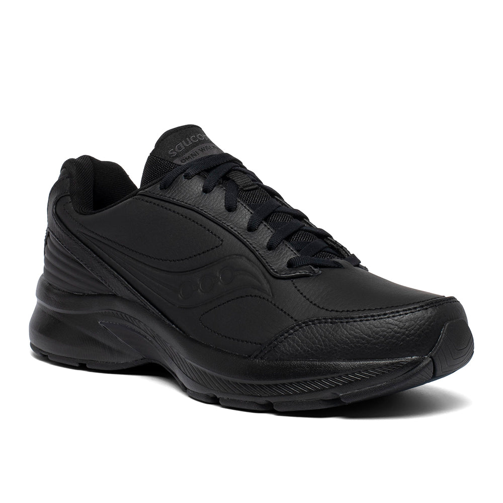 Saucony Omni Walker 3 Promenadskor Dam Bred Svart