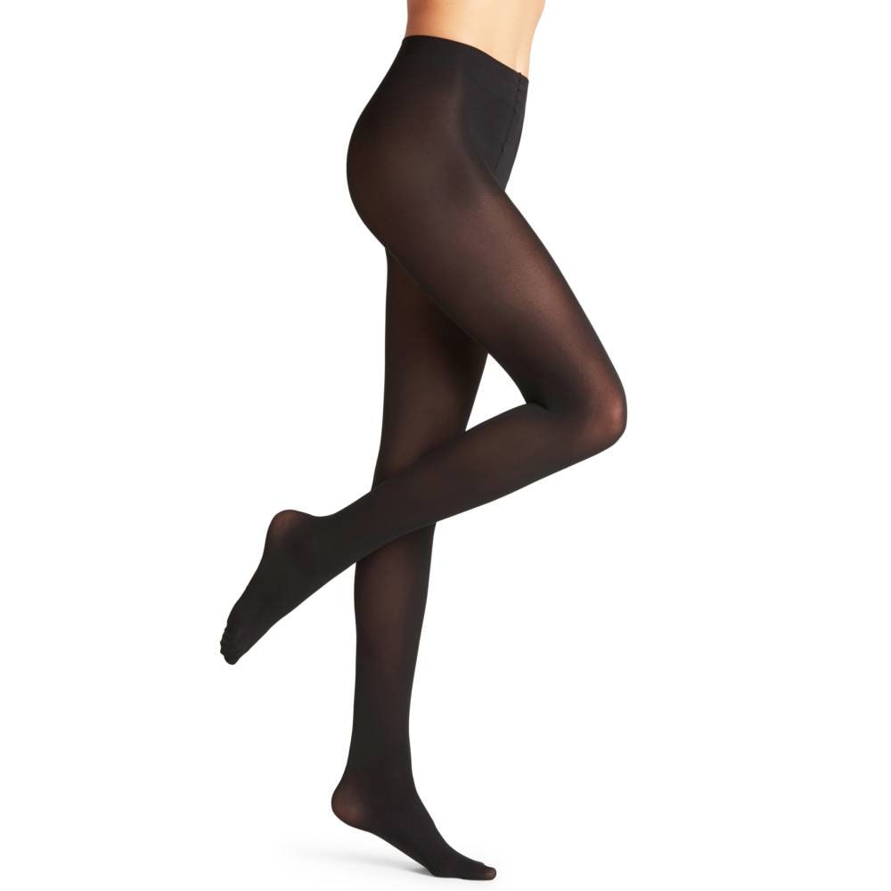 Falke Pure Matt Nylonstrumpbyxor 50 den Tights Svart