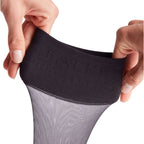 Falke Pure Matt Knästrumpor Dam Nylon 20 den Svart 1-pack