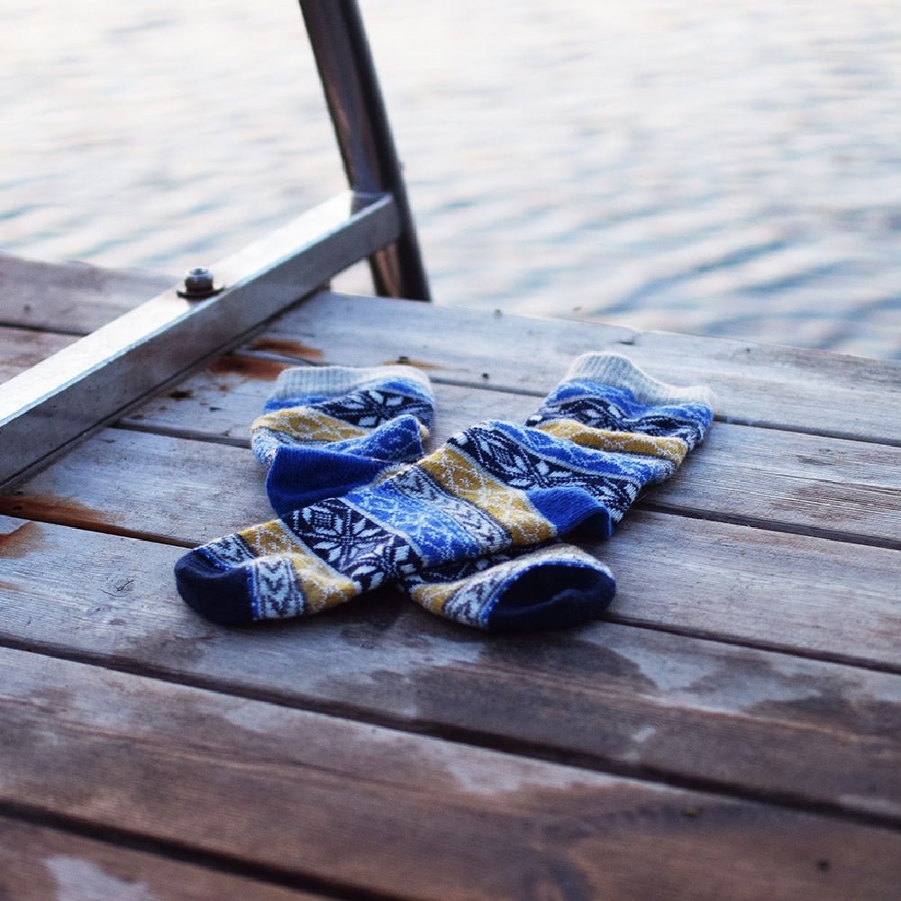 Minfot Ullstrumpor Hytte 2-pack