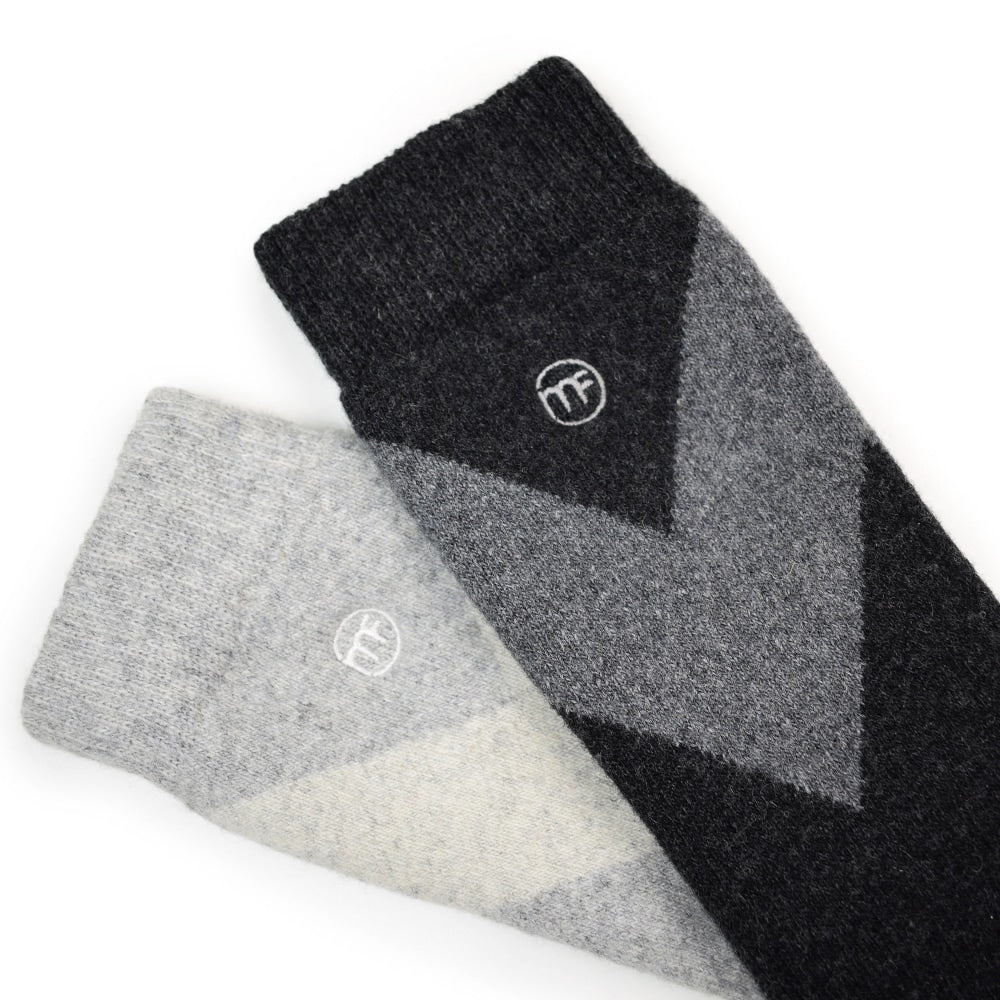 Minfot Höga Raggsockor Ull Vile 2-pack