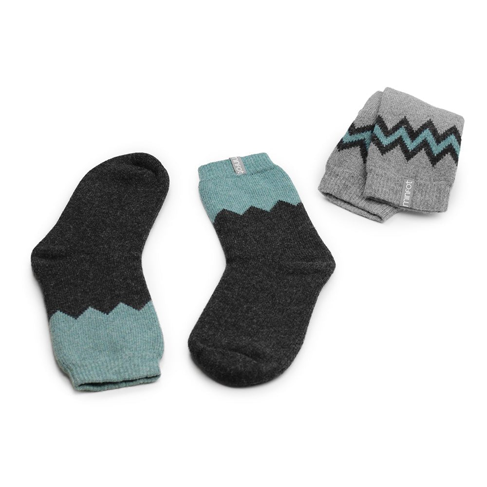 Minfot Raggsockor Ull Berg 2-pack