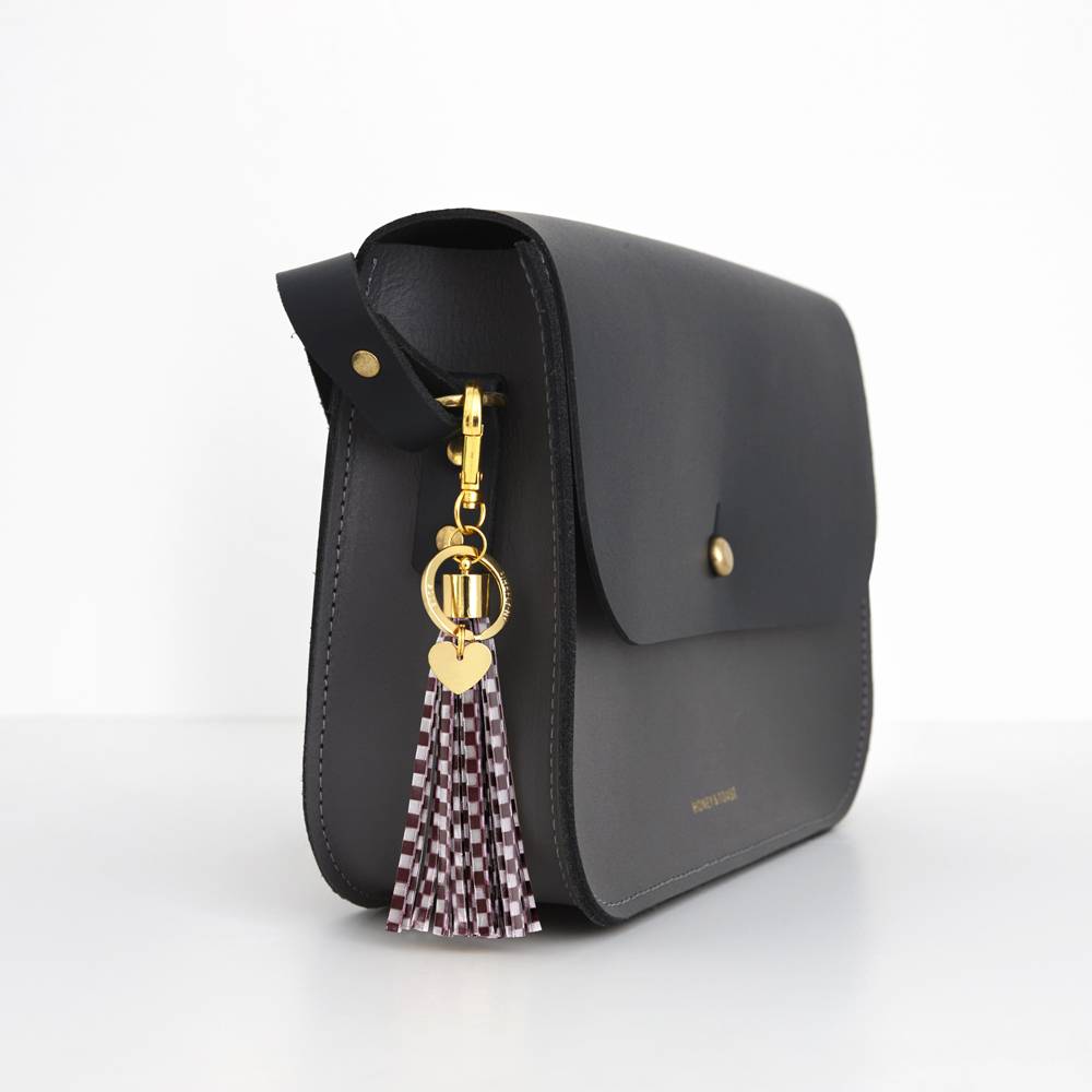 Firefly Reflex Tofs Checkers Print Vinröd