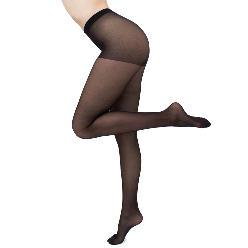 Giulia Relax Nylonstrumpbyxor 50 den Svart