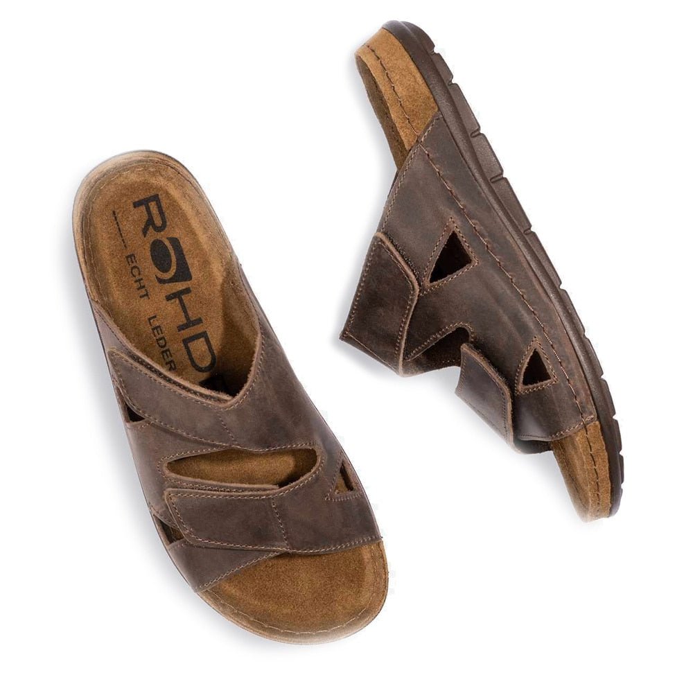 Rohde Herrsandaler Cross Mocca