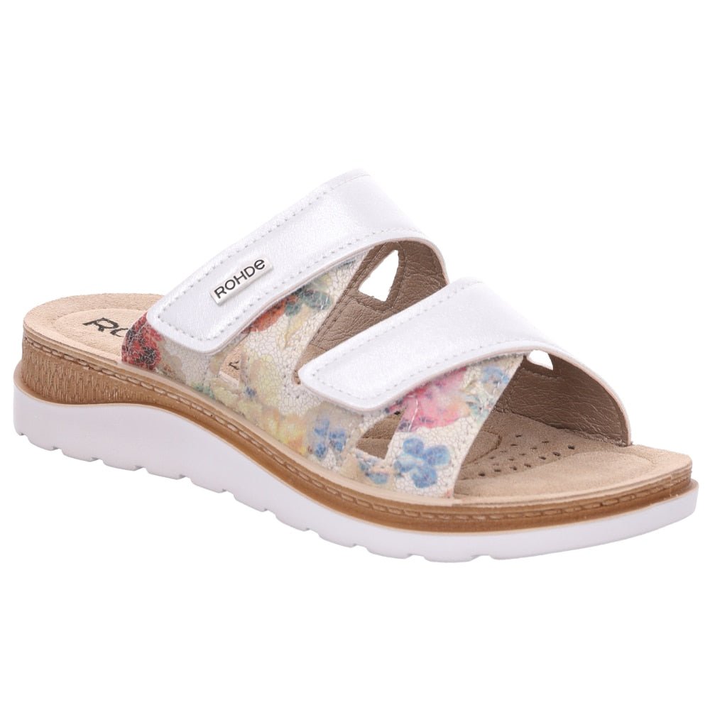 Rohde Sandaler Baviera Blommig Silver