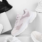 Minfot Joy Sneakers Dam Mesh Mocka Rosa