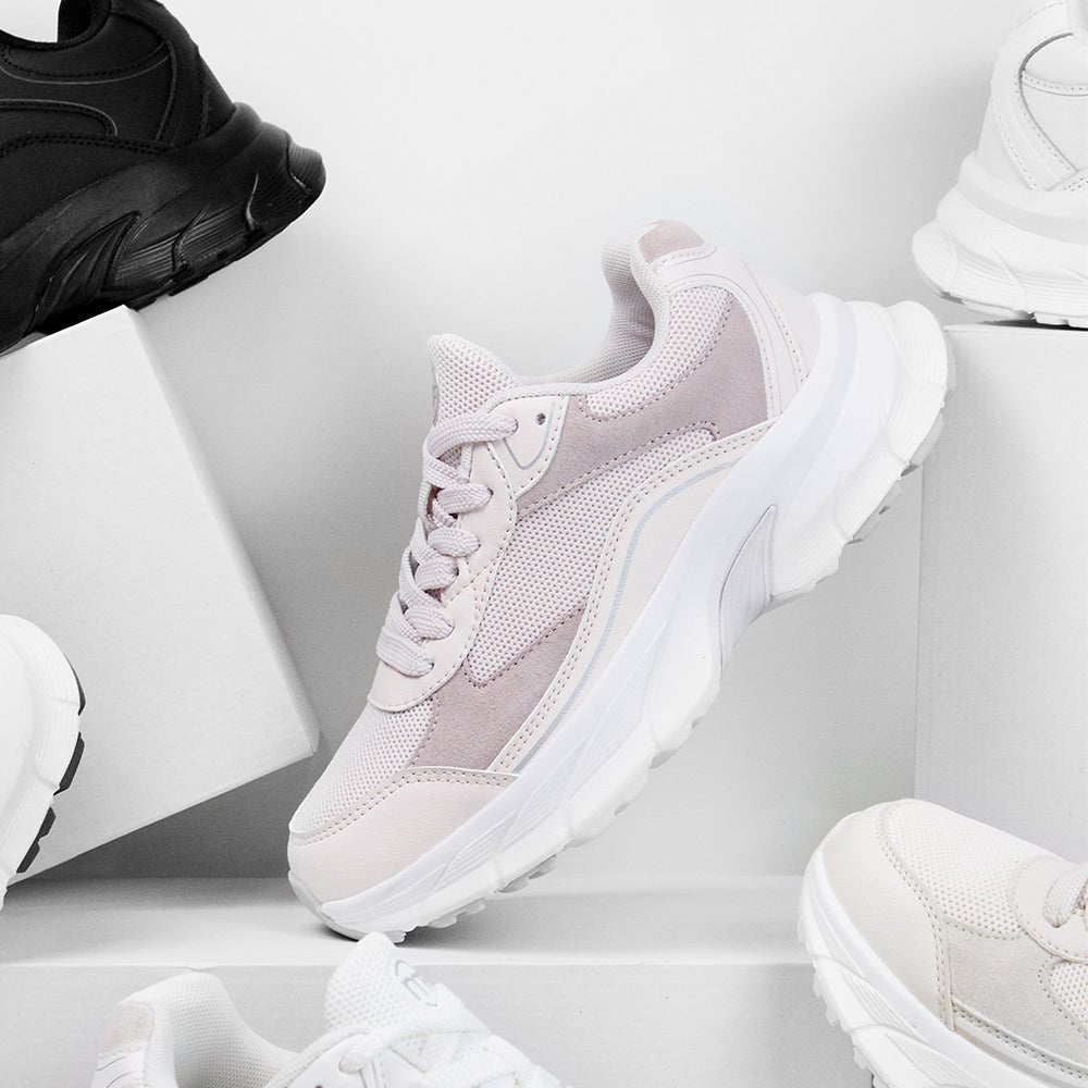 Minfot Sneaker Joy Dam Mesh Mocka Rosa