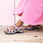 Minfot Sandhamn Sandaler Dam Nubuck Pink