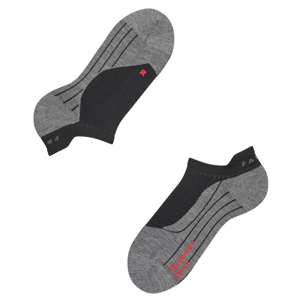 Falke RU4 Invisible Strumpor No Show Dam Svart Mix 1-pack