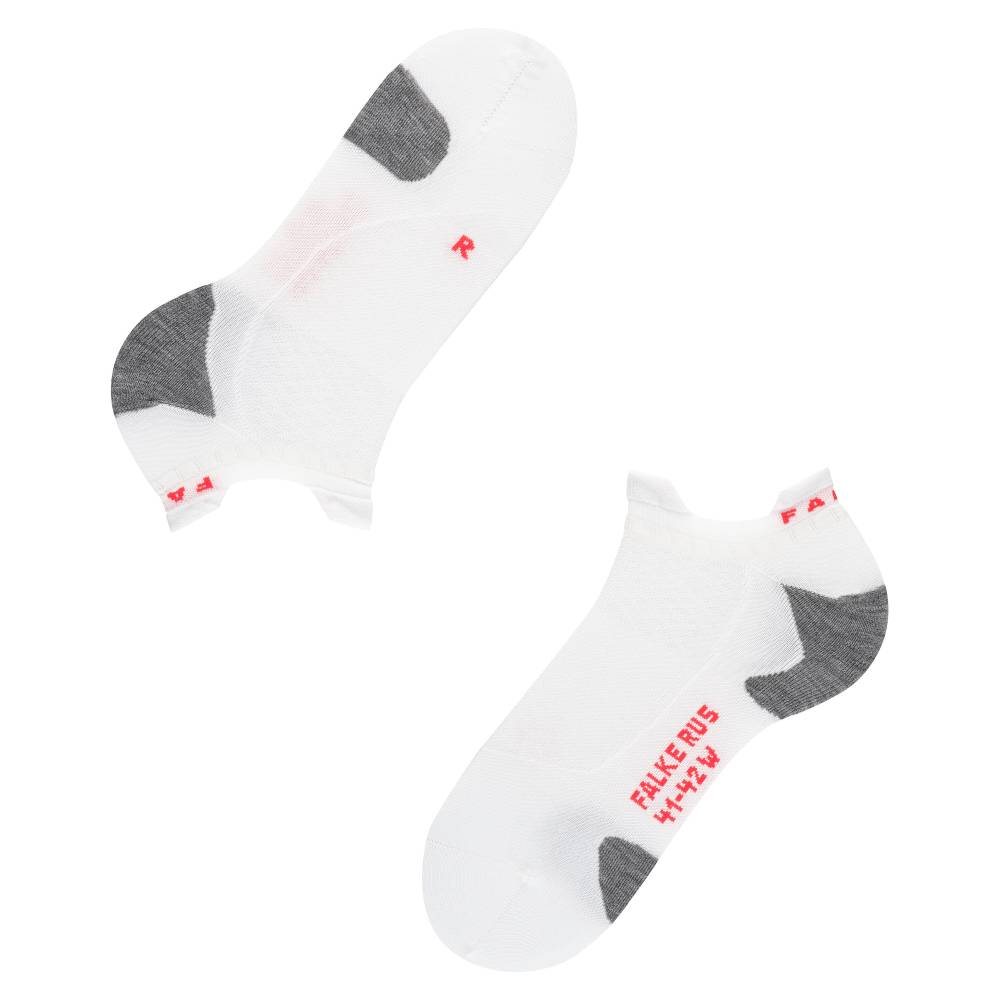 Falke RU5 Invisible Strumpor Dam No Show Vit 1-pack