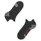 Falke RU5 Invisible Strumpor No Show Herr Svart 1-pack