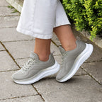 Minfot Enjoy Tennarit Unisex Khaki Vihreä