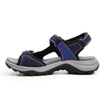 Minfot Sandhamn Sandaler Dam Nubuck Ocean Blue