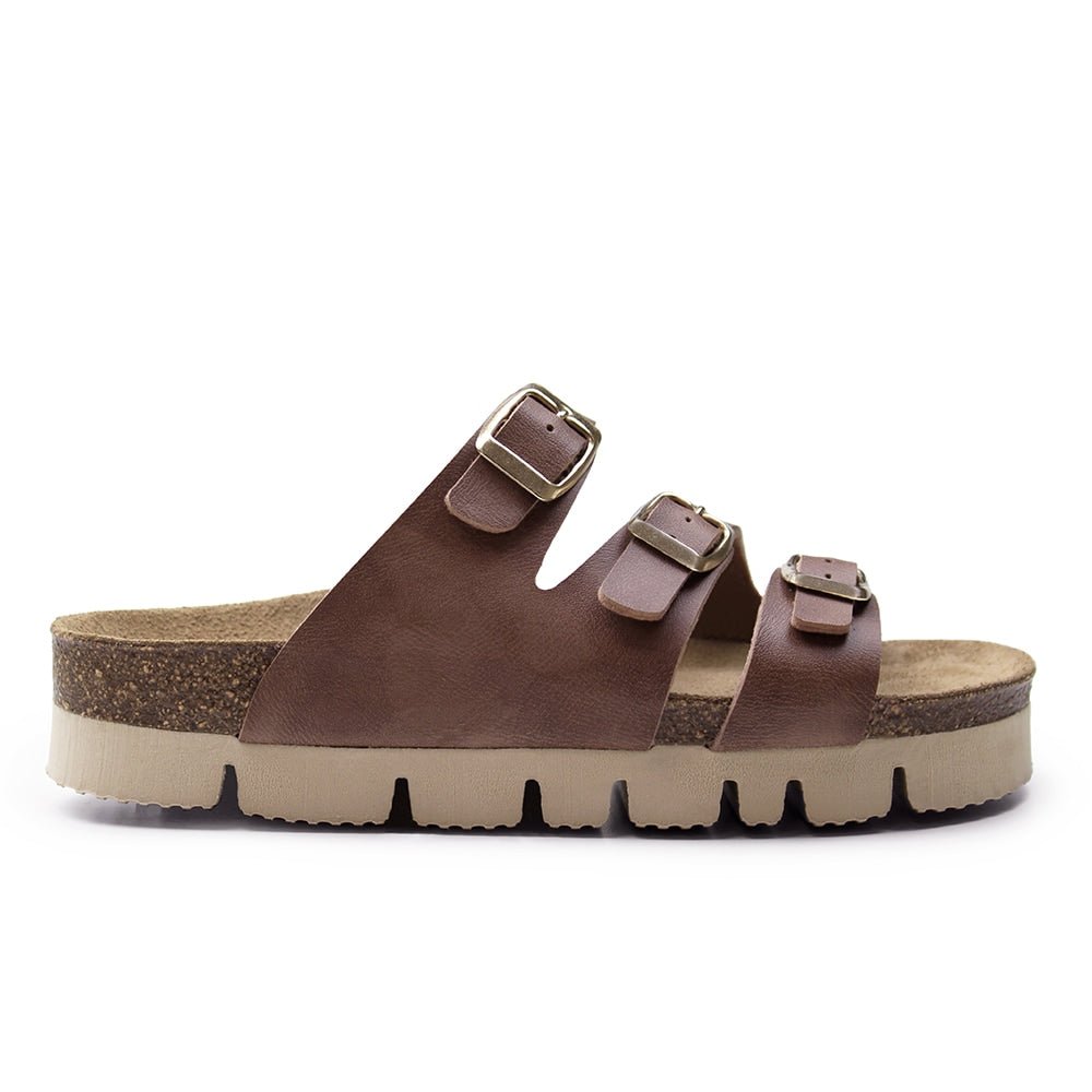 Minfot Upstep Lux Sandaler Dam Brun