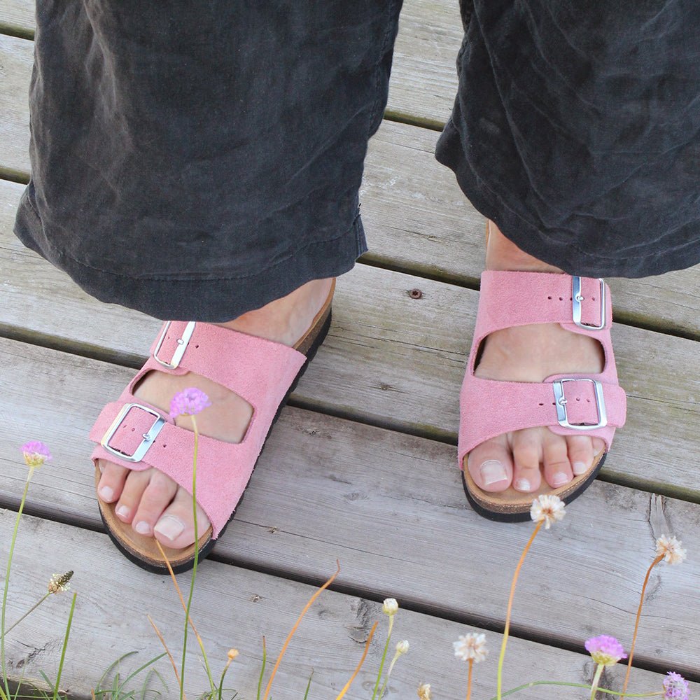 Minfot Moa Sandaler Dam Bio Mocka Antik Rosa