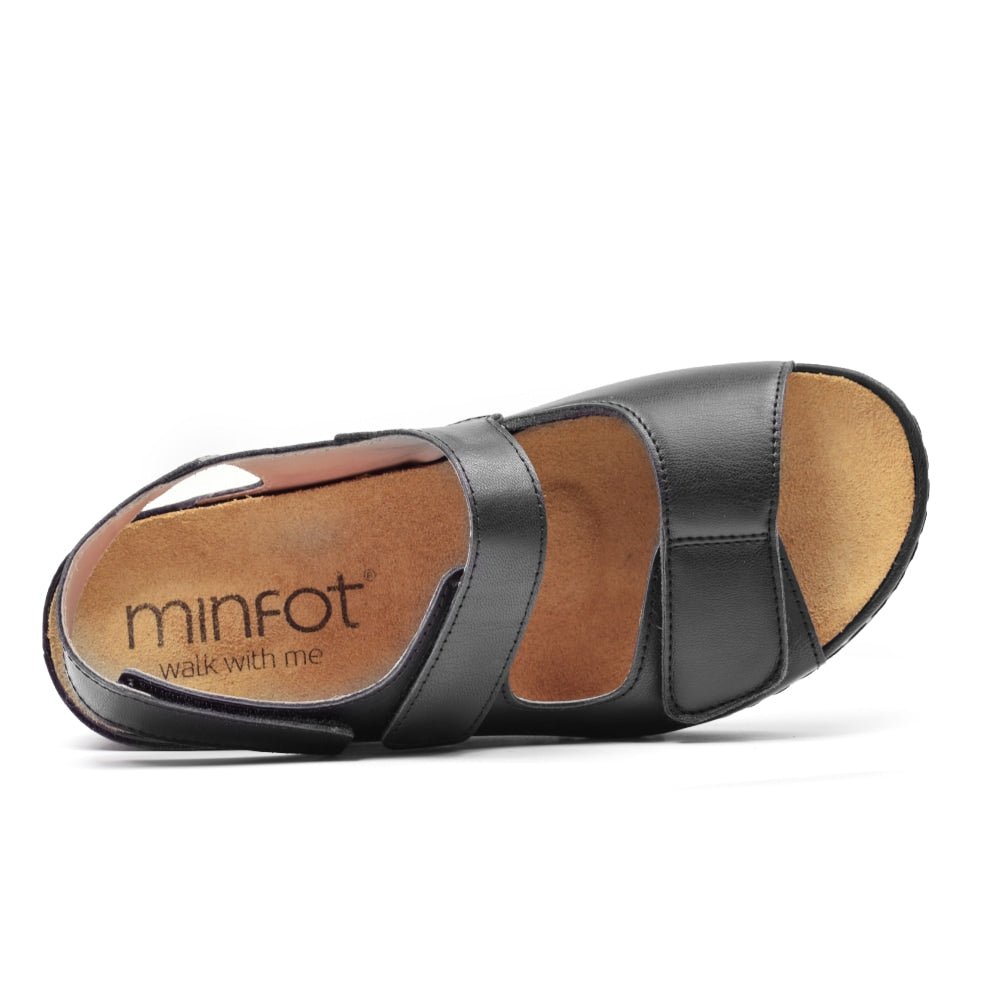 Minfot Sandaler Stretch Iris Hälrem Svart