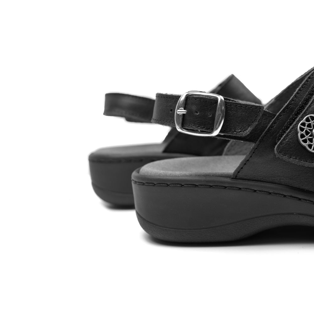 Minfot Sandaler Hallux Valgus Dahlia Hälrem Svart
