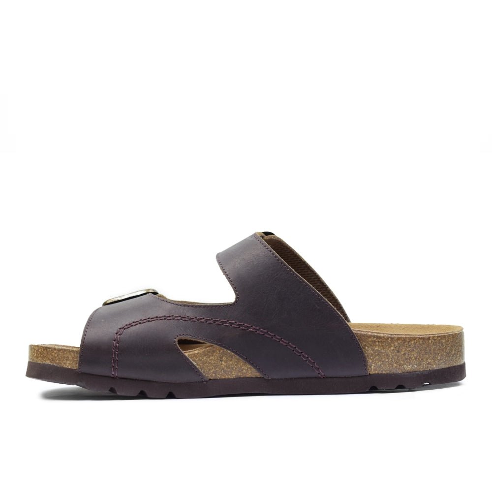 Scholl Sandaler Moldava Bioprint AD Herr Mörkbrun