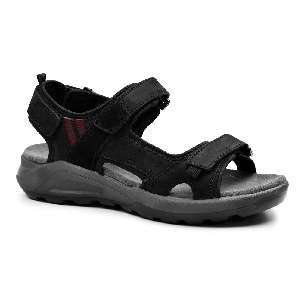 Minfot Karlshamn Sandaler Herr Svart