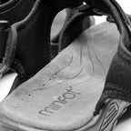 Minfot Sandaler Torekov Herr Nubuck Svart