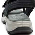 Minfot Sandhamn Sandaler Dam Nubuck Black
