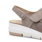 Minfot Sandaali Komfort Bea kantahihna Stretch Mokka Beige