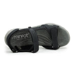 Minfot Sandhamn Sandaler Dam Nubuck Black