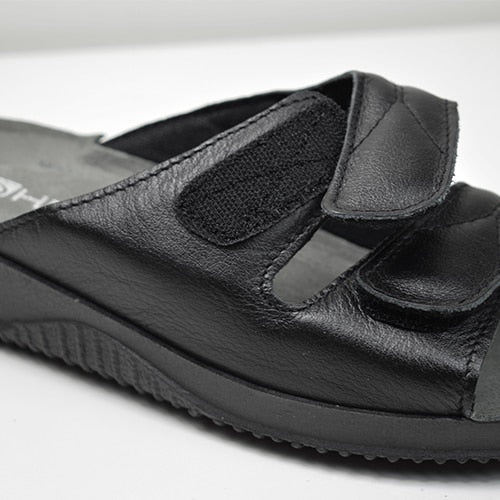 Rohde Sandaler Dam Skinn Svart